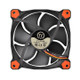 Thermaltake Riing 14 Boitier PC Ventilateur 14 cm Noir, Rouge - CL-F039-PL14RE-A