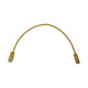 Tripp Lite  câble de réseau Jaune 0,3 m Cat6a U/UTP (UTP) - N261-S01-YW