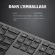 HP Clavier sans fil 975 double mode - 3Z726AA