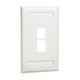 Panduit  Plaque de commutation et obturateur Blanc - NK2FWHY