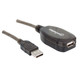 Manhattan  câble USB USB 2.0 10 m USB A Noir - 151573