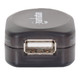 Manhattan  câble USB USB 2.0 10 m USB A Noir - 151573