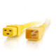 C2G 3ft, IEC320C20/IEC320C19 Jaune 0,9 m Coupleur C20 Coupleur C19 - 17724 C2G 3ft, IEC320C20/IEC320C19 Jaune 0,9 m Coupleur C20 Coupleur C19 - 17724