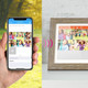 Aluratek  cadre photos numériques Bois 33 cm (13") Écran tactile Wifi - ASHDPF13F