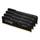 Kingston Technology FURY Beast 128Go 3600MT/s DDR4 CL18 DIMM (Kit de 4) Black - KF436C18BBK4/128