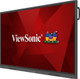 Viewsonic  tableau blanc interactif 165,1 cm (65") 3840 x 2160 pixels Écran tactile Noir HDMI - IFP65G1