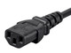 Monoprice  câble électrique Noir 6 m NEMA 5-15P IEC C13 - 24196