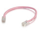 C2G 6" Cat6 câble de réseau Rose 0,15 m U/UTP (UTP) - 00970