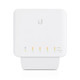 Ubiquiti UniFi Switch Flex (3-pack) Géré L2 Gigabit Ethernet (10/100/1000) Connexion Ethernet, supportant l'alimentation via ce port (PoE) Blanc - USW-FLEX-3