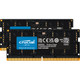 Crucial  module de mémoire 96 Go 2 x 48 Go DDR5 262-pin SO-DIMM - CT2K48G56C46S5