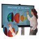 Tripp Lite  tableau blanc interactif 165,1 cm (65") 3840 x 2160 pixels Écran tactile - DMTP65OPS
