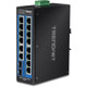 Trendnet  commutateur réseau Gigabit Ethernet (10/100/1000) Noir - TI-G162