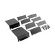 Tripp Lite  étagère 3U Rack monté sur le mur Noir - SRWF6UMOD