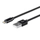 Monoprice  câble de téléphone portable Noir 1,8 m USB A Lightning - 30763