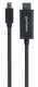 Manhattan  câble vidéo et adaptateur 3 m Mini DisplayPort HDMI Type A (Standard) Noir - 153249