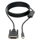 Tripp Lite  câble vidéo et adaptateur 3 m MINI DISPLAYPORT DVI-D SINGLE LINK Noir - P586-010-DVI