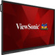 Viewsonic  tableau blanc interactif 190,5 cm (75") 3840 x 2160 pixels Écran tactile Noir HDMI - IFP75G1