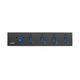 Tripp Lite  hub & concentrateur USB 3.2 Gen 1 (3.1 Gen 1) Type-B 5000 Mbit/s Noir - U360-004-IND
