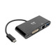 Tripp Lite  station d'accueil USB 3.2 Gen 2 (3.1 Gen 2) Type-C Noir - U444-06N-DGUB-C