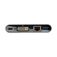 Tripp Lite  station d'accueil USB 3.2 Gen 2 (3.1 Gen 2) Type-C Noir - U444-06N-DGUB-C