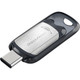 SanDisk  lecteur USB flash 128 Go USB Type-C 3.2 Gen 1 (3.1 Gen 1) Noir, Argent - SDCZ450-128G-A46