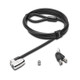 Kensington Câble de sécurité ClickSafe 2.0 pour encoches Wedge – option clé unique - K66639S