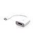 C2G Convertisseur adaptateur USB-C vers DisplayPort - 4K 60 Hz - Blanc - 26934