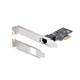 StarTech.com Carte Réseau PCIe à 1 Port 2,5 Gbps NBASE-T, Intel&reg; I225-V, Carte Réseau pour Ordinateur à Port Unique, Carte Réseau Ethernet MultiGigabit, Carte LAN Serveur PCI Express - PR12GI-NETWORK-CARD