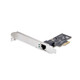 StarTech.com Carte Réseau PCIe à 1 Port 2,5 Gbps NBASE-T, Intel&reg; I225-V, Carte Réseau pour Ordinateur à Port Unique, Carte Réseau Ethernet MultiGigabit, Carte LAN Serveur PCI Express - PR12GI-NETWORK-CARD