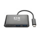 Tripp Lite  hub & concentrateur USB 3.2 Gen 2 (3.1 Gen 2) Type-C 5000 Mbit/s Noir - U460-004-2A2CB