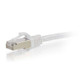 C2G 1ft Cat6 STP câble de réseau Blanc 0,3 m U/FTP (STP) - 00914