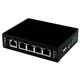 StarTech.com Switch Gigabit Ethernet industriel non géré à 5 ports - Commutateur GbE à montage mural / sur rail DIN - IES51000
