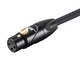 Monoprice  câble audio 3 m XLR (3-pin) Noir - 18673