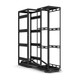 Middle Atlantic Products  étagère 42U Rack monté sur le mur Noir - AXS-IR-4527-20