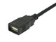 Monoprice USB 2.0, M/F, 1.8288m câble USB 1,8288 m USB A Noir - 5433