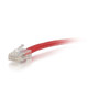 C2G 6" Cat6 câble de réseau Rouge 0,15 m U/UTP (UTP) - 00965