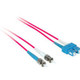 C2G 5m SC/ST Duplex 9/125 Single-Mode Fiber Patch Cable câble InfiniBand et à fibres optiques Rouge - 33318