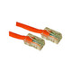 C2G 5ft Assembled Cat5E Crossover câble de réseau Orange 1,5 m - 24502