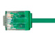 Monoprice Micro SlimRun câble de réseau Vert 0,3 m Cat6 U/UTP (UTP) - 34223