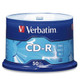 Verbatim Standard 120mm CD-R Media 700 Mo 52x 50 pièce(s) - 94691
