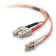 Belkin Fiber Optic Cable; Multimode LC/SC Duplex MMF, 62.5/125 câble InfiniBand et à fibres optiques 20 m Orange - F2F202L7-20M