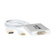 Tripp Lite  câble vidéo et adaptateur 0,15 m DisplayPort DVI-D + USB Argent - P134-06N-DVI-DL