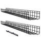 Tripp Lite  chemin de câble Support de câble droit Noir - SRWB6410X2STR