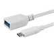 Monoprice  câble USB USB 3.2 Gen 1 (3.1 Gen 1) 0,15 m USB A USB C Blanc - 27935