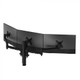 Atdec  support d'écran plat pour bureau 71 cm (28") Noir - AWMS-3-13714-F-B