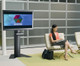 Chief  support d'écran plat pour bureau 2,03 m (80") Sol Noir - LFAUB