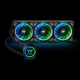 Thermaltake Floe Riing RGB 360 TT Processeur Refroidisseur de liquide tout-en-un 12 cm Noir 1 pièce(s) - CL-W158-PL12SW-A
