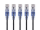 Monoprice  câble de réseau Noir 0,15 m Cat6a U/UTP (UTP) - 29446