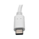 Tripp Lite  adaptateur graphique USB Blanc - U444-06N-DP-C