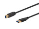 Monoprice  câble USB USB 3.2 Gen 1 (3.1 Gen 1) 1,8 m USB A USB B Noir - 38603